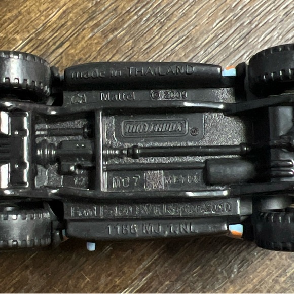 2009 Matchbox Ford F-150 SVT Raptor #20 Blue Die-cast Toy Pickup Truck 1:64 - Picture 6 of 9